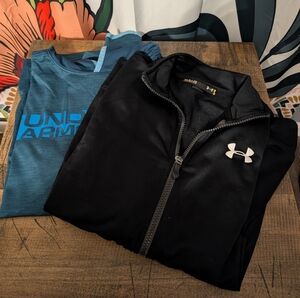 Boys Large Under Armour Bundle.